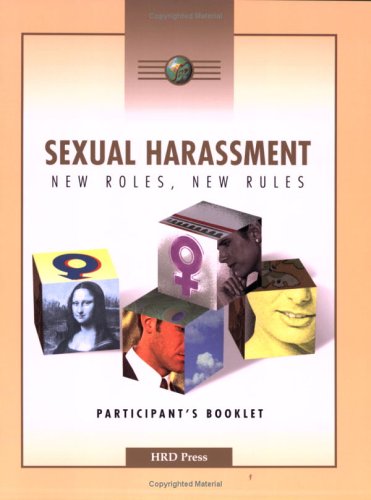 Beispielbild fr Sexual Harassment New Role/new Rules Participant Book: Packet of 5 zum Verkauf von Revaluation Books