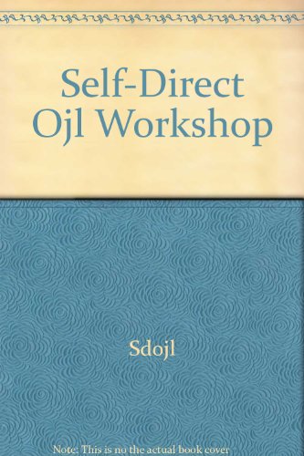 The Self-Directed On-the-Job Learning Workshop (9780874253580) by Sdojl