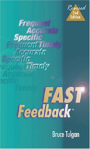 Beispielbild fr Fast Feedback zum Verkauf von WorldofBooks