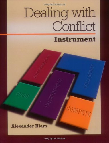 Imagen de archivo de Dealing with Conflict: Instrument: Packet of 5 a la venta por ThriftBooks-Dallas