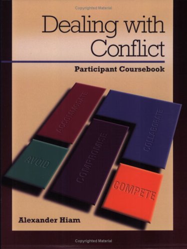 Stock image for Dealing with Conflict: Participant Coursebook for sale by ThriftBooks-Dallas