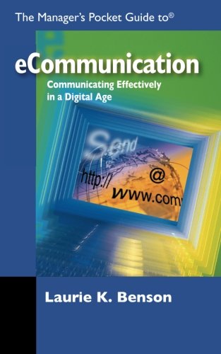 Imagen de archivo de The Manager's Pocket Guide to eCommunication a la venta por THE SAINT BOOKSTORE