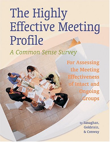 9780874257571: Highly Effective Meeting Profile: Packet of 5