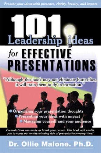 Imagen de archivo de 101 Leadership Actions for Effective Presentations a la venta por Half Price Books Inc.