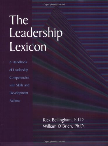 Stock image for The Leadership Lexicon for sale by SecondSale