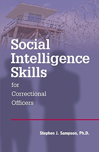 Beispielbild fr Social Intelligence Skills for Correctional Officers zum Verkauf von Red's Corner LLC