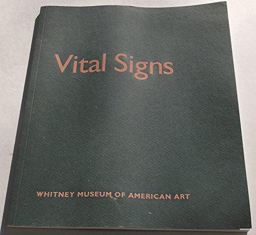 Stock image for Vital Signs Organic Abstraction from the Permanent Collection for sale by The Second Reader Bookshop