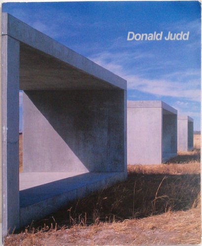 Stock image for Donald Judd for sale by Best and Fastest Books