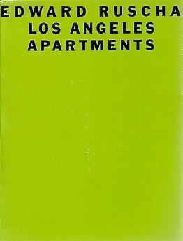 Stock image for Edward Ruscha Los Angeles Apartments for sale by GF Books, Inc.