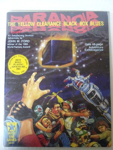 Stock image for Yellow Clearance Black Box Blues (Paranoia RPG) for sale by GoldenWavesOfBooks