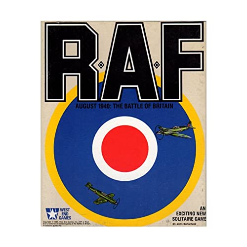 9780874310399: Raf August 1940: The Battle of Britain (World War II Solitaire Air Combat Game)