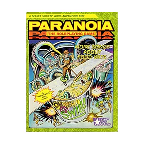 Stock image for More Songs About Food Vats (Paranoia (2nd Edition)) for sale by Noble Knight Games