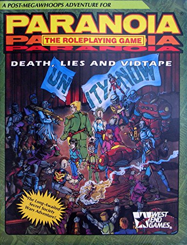 Beispielbild fr Death, Lies and Vidtape (Paranoia (2nd Edition)) zum Verkauf von Noble Knight Games