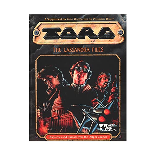 9780874313123: Title: TORG The Cassandra Files TORG Roleplaying Game Sup