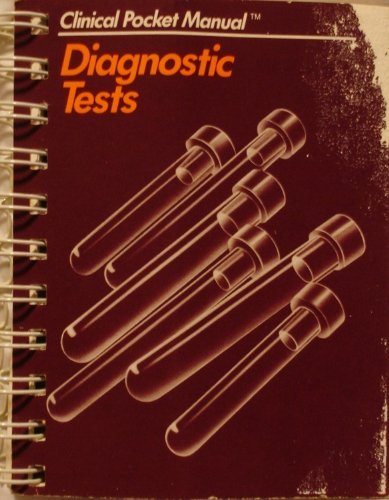 Diagnostic Tests (Clinical Pocket Manual) (9780874340020) by Susan R. Williams