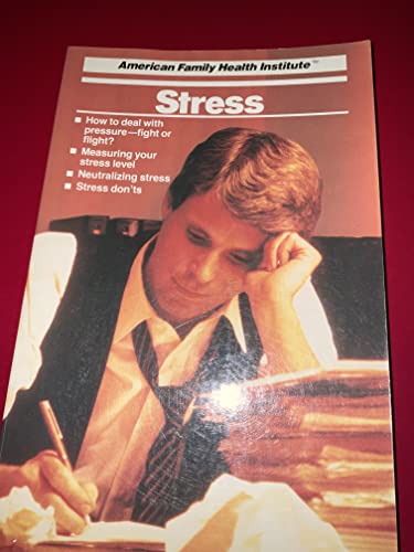 Beispielbild fr Stress (Health and Fitness) zum Verkauf von Wonder Book