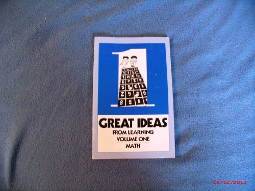 Imagen de archivo de Great Ideas from Learning, Volume One - Math a la venta por Alf Books