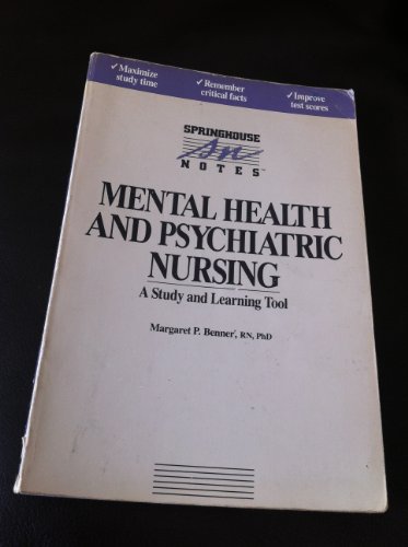 Stock image for Mental Health and Psychiatric Nursing (Springhouse Notes) for sale by Hawking Books