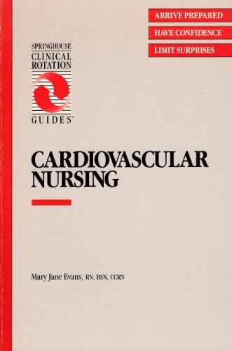 Beispielbild fr Cardiovascular Nursing (Clinical Rotation Guides) zum Verkauf von HPB Inc.