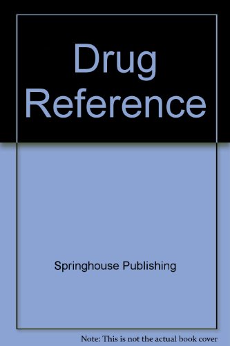 Springhouse Drug Reference (9780874341805) by Springhouse Publishing; Spc