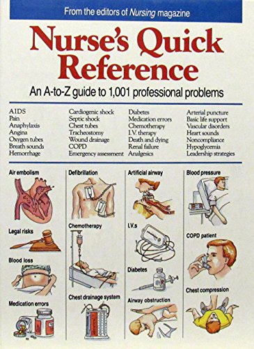 Stock image for Nurse's Quick Reference: An A-To-Z Guide to 1,001 Professional Problems for sale by SecondSale