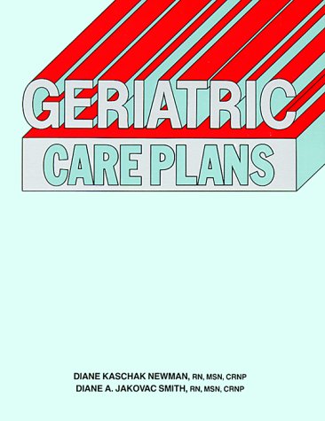 Beispielbild fr Geriatric Care Plans zum Verkauf von Better World Books
