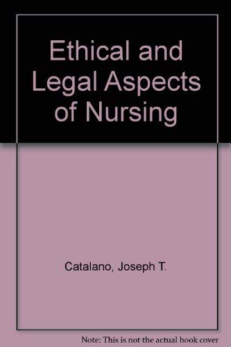 9780874343151: Ethical and Legal Aspects of Nursing