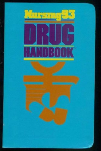 Stock image for Nursing 93 Drug Handbook, 1993 for sale by Callaghan Books South