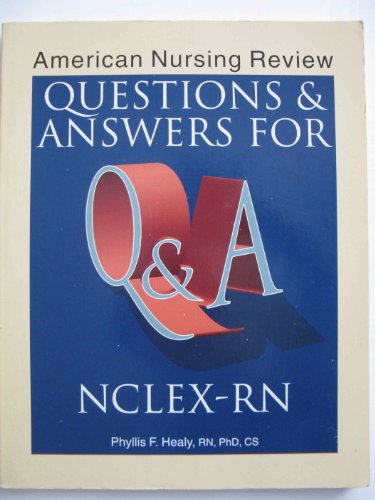 Imagen de archivo de American Nursing Review : Questions and Answers for NCLEX-RN a la venta por Better World Books