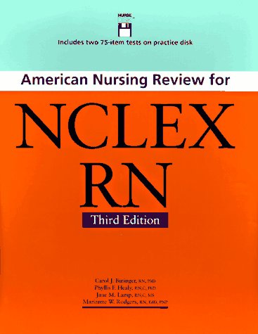 Imagen de archivo de American Nursing Review for Nclex Rn a la venta por SecondSale