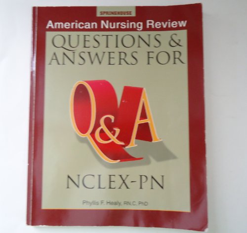 Imagen de archivo de American Nursing Review Questions & Answers for Nclex-Pn a la venta por Books Puddle