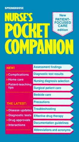 Imagen de archivo de Nurse*s Pocket Companion a la venta por Basi6 International