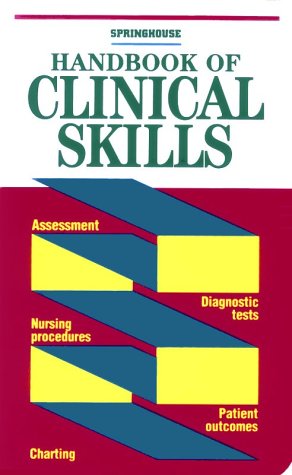 Imagen de archivo de Handbook of Clinical Skills a la venta por Wonder Book