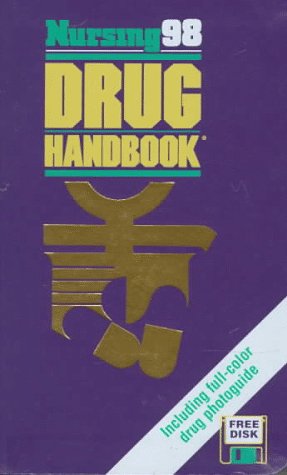 Stock image for Nursing 98 Drug Handbook (Book and Disk) for sale by Basement Seller 101