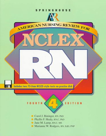 Imagen de archivo de American Nursing Review for Nclex-Rn a la venta por Books Puddle