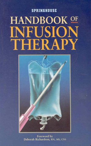 Imagen de archivo de Handbook of Infusion Therapy a la venta por Anybook.com