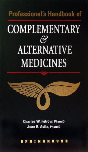 Beispielbild fr Professional's Handbook of Complementary & Alternative Medicines zum Verkauf von Wonder Book