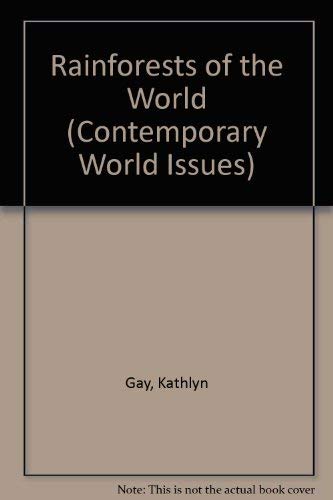 9780874367126: Rainforests of the World: A Reference Handbook (Contemporary World Issues)