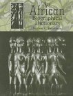 Imagen de archivo de An African Biographical Dictionary a la venta por Better World Books: West