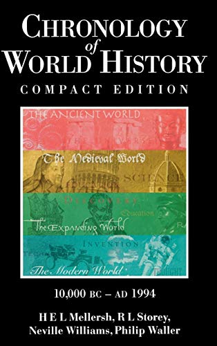 Imagen de archivo de Chronology of World History a la venta por HPB-Movies