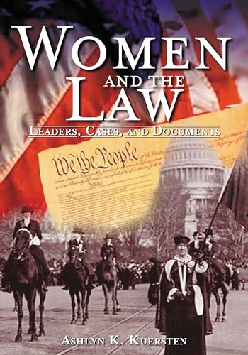 Beispielbild fr Women and the Law : Leaders, Cases, and Documents zum Verkauf von Better World Books