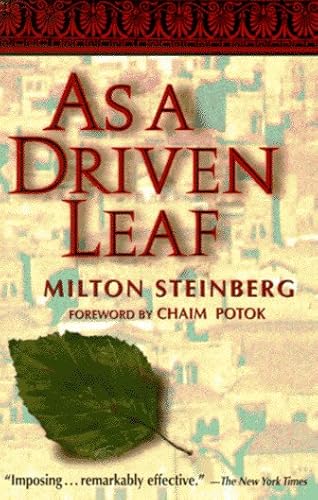 9780874410747: As a Driven Leaf