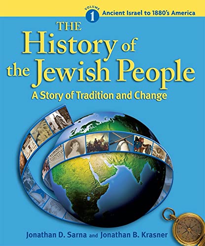 Beispielbild fr History of the Jewish People Vol. 1: Ancient Israel to 1880's America zum Verkauf von Better World Books
