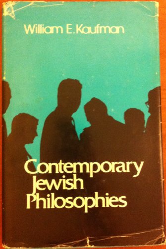 9780874412390: Contemporary Jewish philosophies