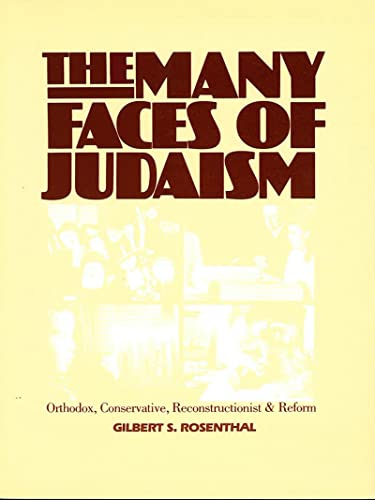 Stock image for The Many Faces of Judaism for sale by Hippo Books
