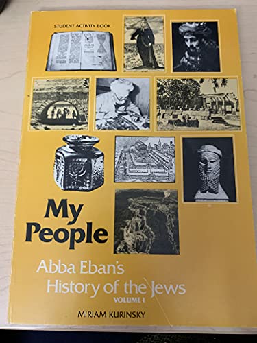 Stock image for My People: Abba Eban's History of the Jews, Student Activity Book for sale by Ergodebooks