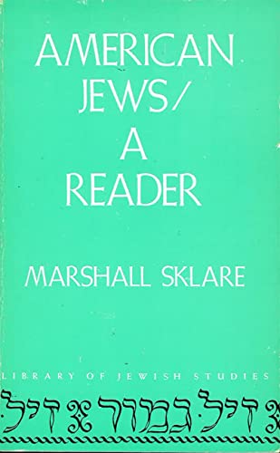 Stock image for American Jews A Reader for sale by Eat My Words Books