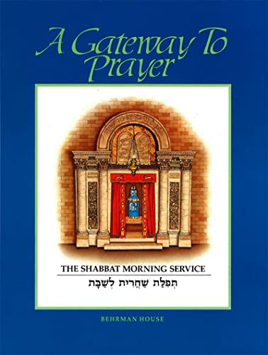 Imagen de archivo de A Gateway to Prayer 2: The Torah Service and Concluding Prayers (Gateway to Prayer) (Gateway to Prayer) a la venta por Bank of Books