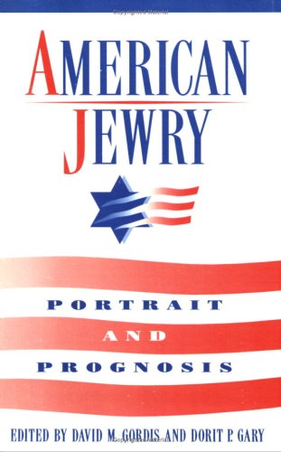 Stock image for American Jewry: Portrait and Prognosis for sale by UHR Books