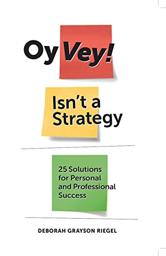 Imagen de archivo de Oy Vey! Isn't a Strategy a la venta por Better World Books
